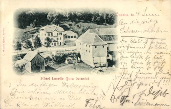 KP Lucelle Lützel Pleigne Kanton Jura, Hotel Lucelle
