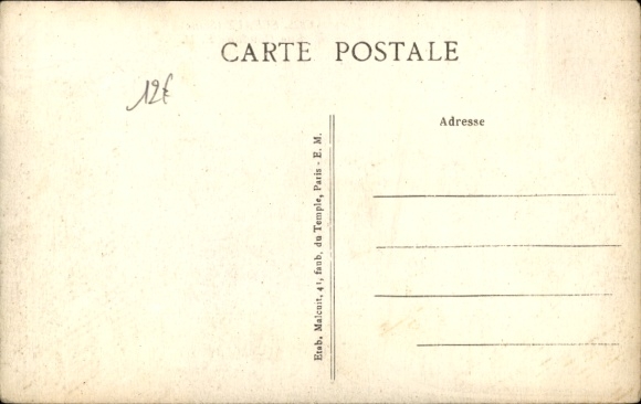 Ak Sceaux Haut de Seine, Rue Houdan