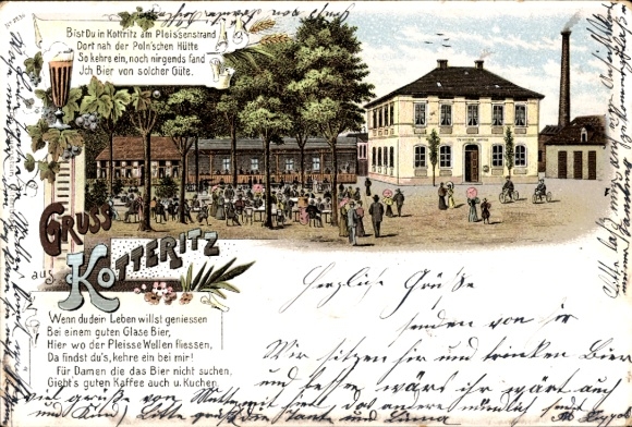 Chromo-Litho Kotteritz Nobitz in Thuringia, brewery