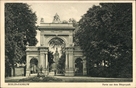 Ak Berlin Pankow, Bürgerpark