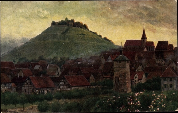 Artist PC Hoffmann, H., Weinsberg in the district of Heilbronn, Weibertreu Castle