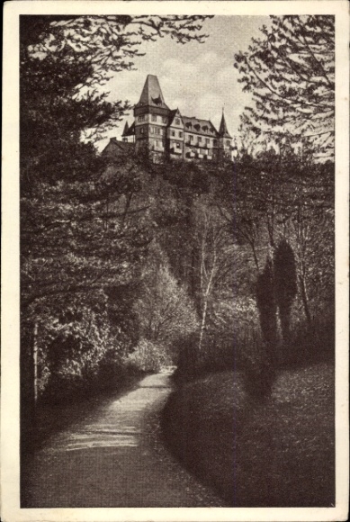 Postcard Lutherstadt Eisenach in Thuringia, Youth College Youth Hostel