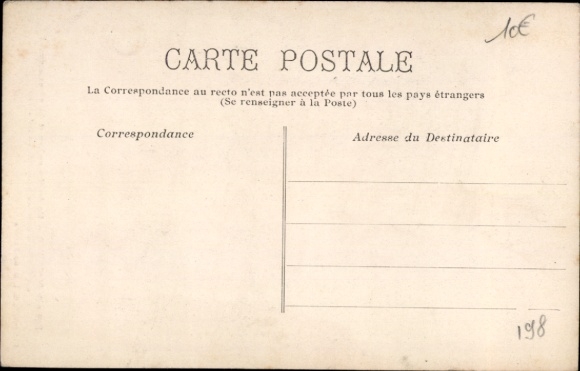 CPA Carhaix Plouguer Finistère, Église, rzeźba