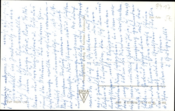 Postcard Zwönitz in the Erzgebirge of Saxony, bakery, church tower