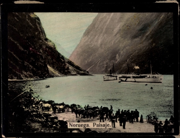 Photo Norway, Paisaje, steamer, fjord