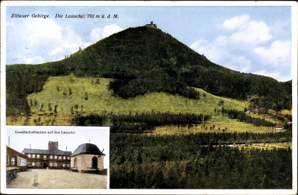 PC Waltersdorf Großschönau Oberlausitz, Lausche, community place on the Lausche