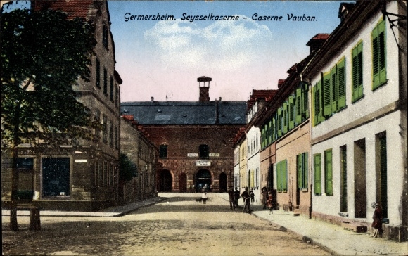 PC Germersheim Rhineland Palatinate, barracks Vauban, Seyssel barracks