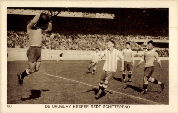 PC Amsterdam, Olympic Games 1928, football, goalkeeper of Uruguay
