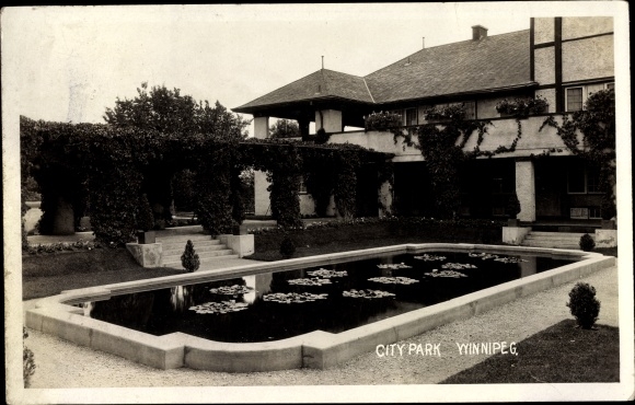 KP Winnipeg Manitoba Kanada, park miejski