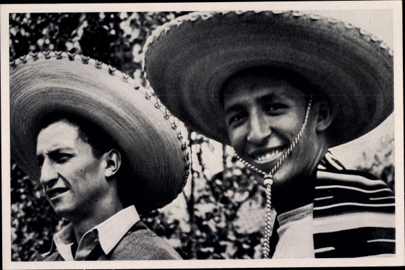 Collection picture Olympic Games 1936, Mexican basketball players
