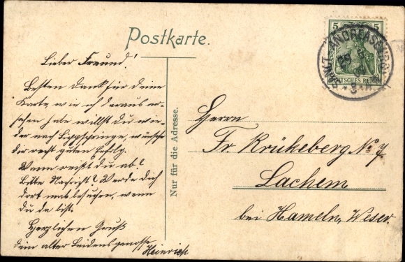Ak Sankt Andreasberg Braunlage in de Oberharz, uitzicht vanaf Glockenberg