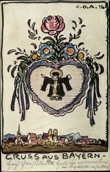 Coat of Arms Artist PC Kingdom of Bavaria, Fatherland Thanks