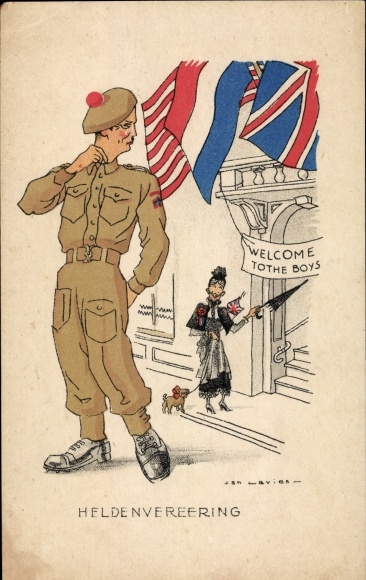 Artist PC Heldenvereering, Canadian soldier, liberation of the Netherlands, II. WW