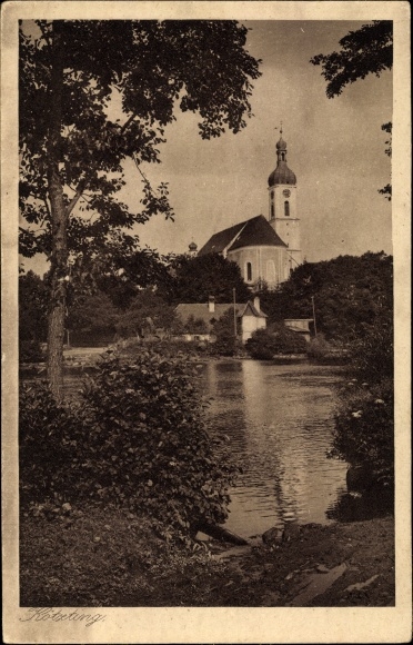 Ak Bad Kötzting im Bayerischen Wald, Kirche