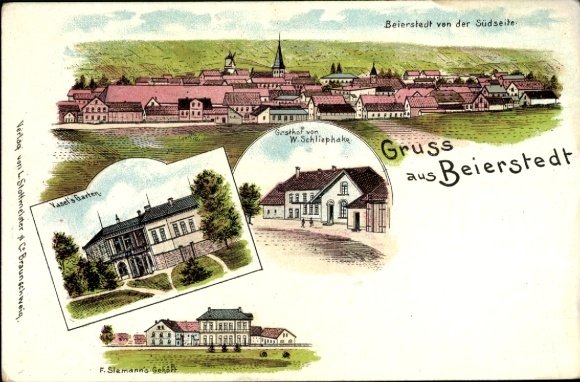 lito Beierstedt Dolna Saksonia, Ogród Vasela, Zajazd W. Schliephake, Zagroda F. Siemanna