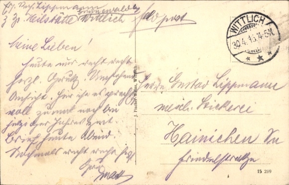 Postcard Wittlich in Rhineland Palatinate, Grünewald Sanatorium