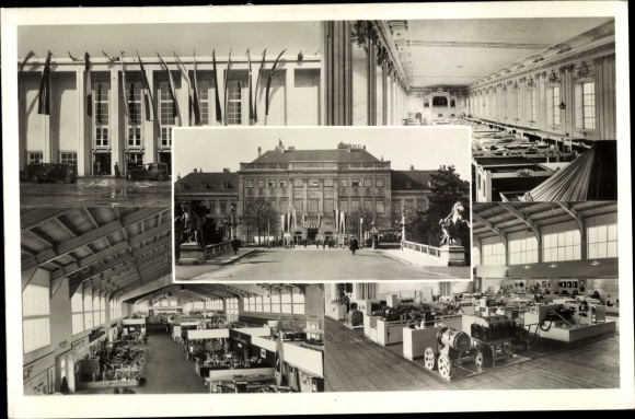 Ak Wien 2. Leopoldstadt Österreich, Wiener Internationale Messe, Messepalast, Presto Werke, Siemens