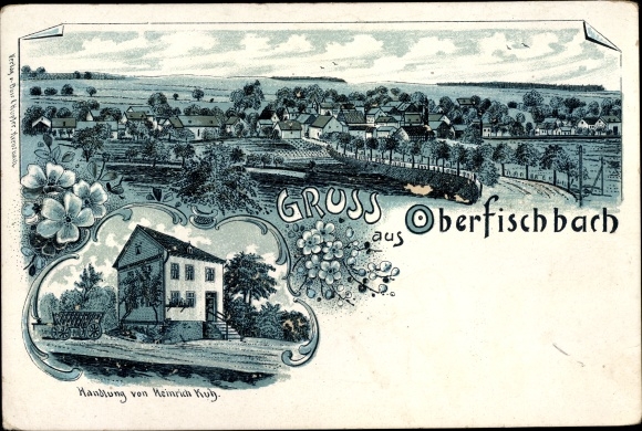 lito Oberfischbach w dzielnicy Rhein Lahn, akcja, widok na miejsce