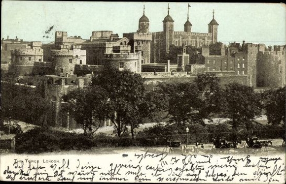 10 alte AK London City, verschiedene Ansichten