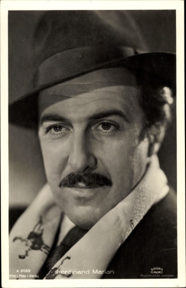 Postcard Actor Ferdinand Marian, portrait