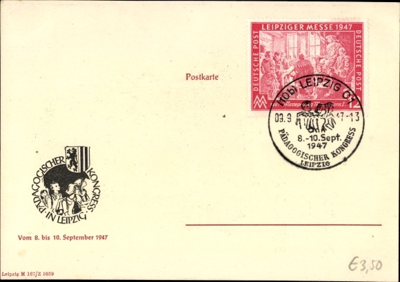 Postcard teacher and philosopher Johann Heinrich Pestalozzi, quote, I do not deny it...