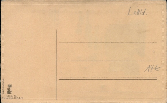 Zatrzymaj się pod światło KP Liepaja Libau Łotwa, okupacja miasta 1915, I. WK
