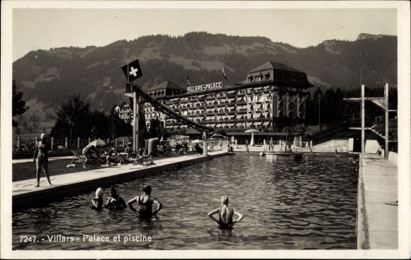 KP Villars Kanton Jura, Palace Hotel i piscine