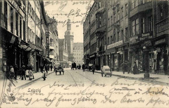 Ak Leipzig, Katharinenstraße