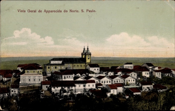 Ak São Paulo Brasilien, Gesamtansicht