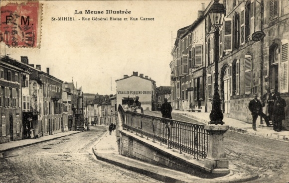 PC Saint Mihiel Lorraine Meuse, Rue General Blaise, Rue Carnot