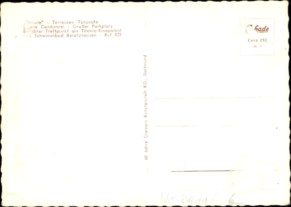 Postcard Beratzhausen Oberpfalz, coat of arms, Schwarzer Laber, swimming pool, Tanzcafé Altonia