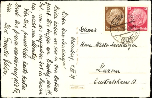Postcard Oldenburg in the Grand Duchy of Oldenburg, State Museum