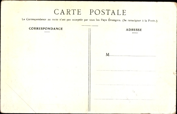 Postcard Martinique, A Road, Kutsche