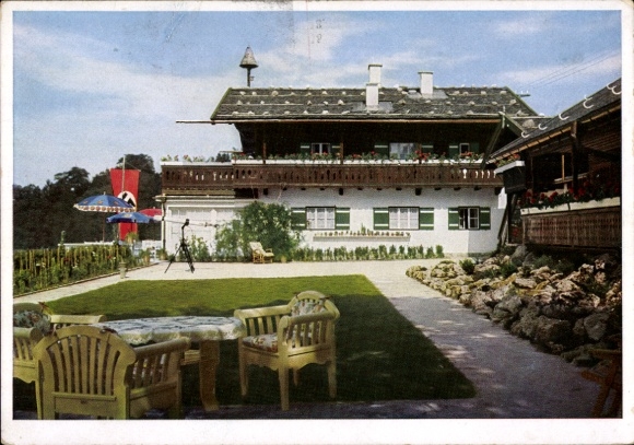 Ak Obersalzberg Berchtesgaden, Haus Wachenfeld, Landhaus des Reichskanzlers