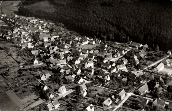 PC Uschlag Staufenberg in Lower Saxony, aerial photograph