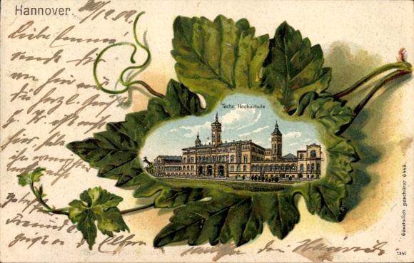 Ivy leaf litho Hannover in Lower Saxony, Technical University