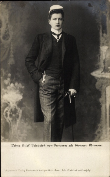 PC Prince Eitel Friedrich of Prussia as Bonner Borusse