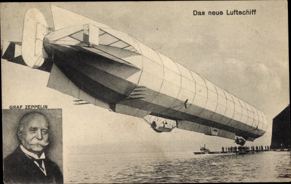 PC Graf Zeppelin, portrait, the new airship