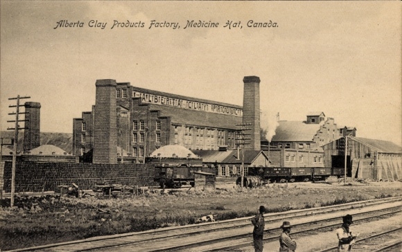 KP Medicine Hat Alberta Kanada, Alberta Fabryka Produktów Glinianych