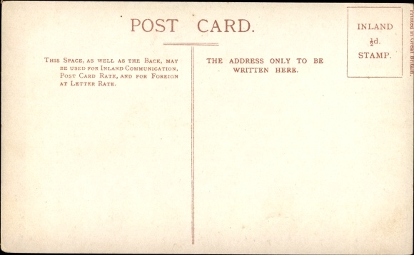 Postcard Rev. S. F. Collier, Portrait, Muttonchops