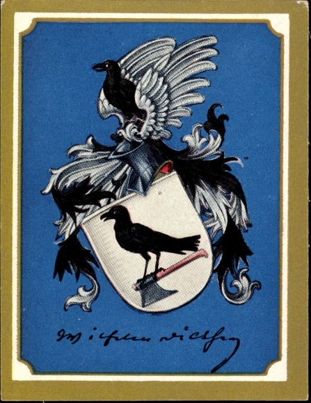 Collection picture Glorious German Coats of Arms Picture 198, Wilhelm Dilthay 1833-1911, philosopher and historian