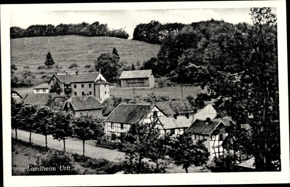 Postcard Urft Kall in the Eifel, Landheim, Couvengymnasium Aachen