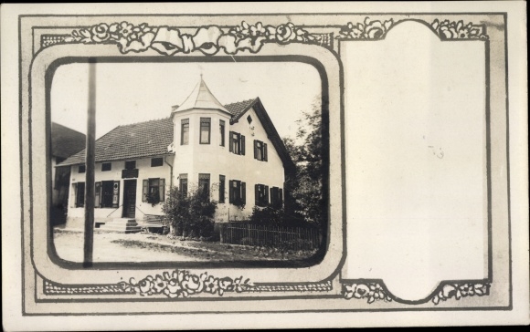 Photo Passepartout PC Stetten in Swabia, view of a residential building