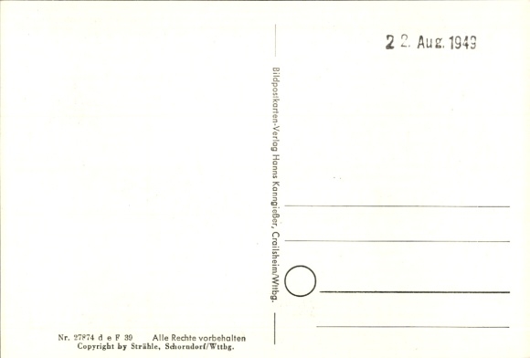 Postcard Bussmannshausen Bußmannshausen Schwendi in Upper Swabia Württemberg, aerial photograph