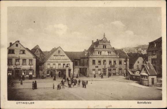 PC Ottweiler in Saarland, Schlossplatz