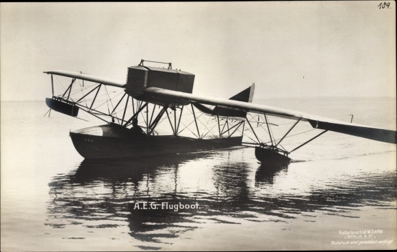 Ak AEG-Flugboot, Kaiserliche Luftstreitkräfte