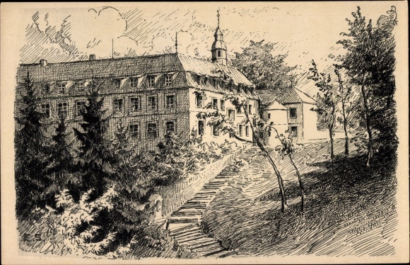 Artist PC Manufacture Beverungen North Rhine Westphalia, Benedictine Abbey v. Holy Cross