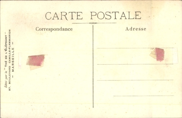Artist Postcard Trohon, advertising, tea, The de l'Elephant