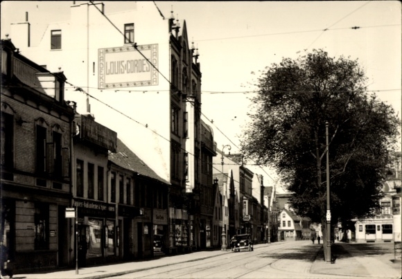 Photo Postcard Hanseatic City of Bremen, street scene, shops