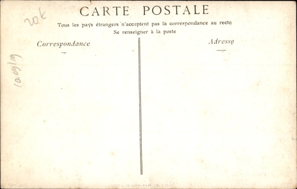 Postcard Paris Palais Bourbon, Resistance to the Church of Saint Pierre du Gros Caillou, Protesters arrested